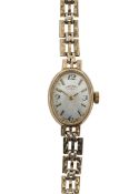 A Rotary 9ct gold lady's manual wind wristwatch