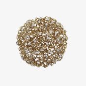 A 1960's gold and diamond set brooch