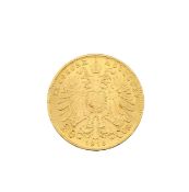 A Franz Joseph I Austria 1915 20 Corona gold coin
