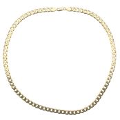 A 9ct gold curb chain