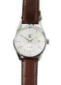 A Tag Heuer Carrera stainless steel automatic wristwatch