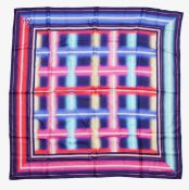 A Chanel silk scarf