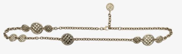 A Chanel medallion necklace