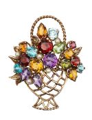 A giardinetto brooch