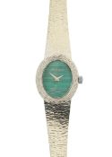 A Bueche Girod 18ct white gold lady's manual wind dress watch