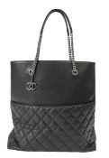 A Chanel 'Urban Delight' black caviar shoulder bag
