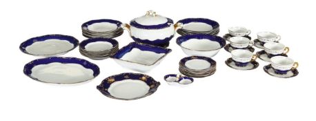 A Zsolnay Pecs porcelain dinner service