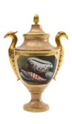 A Barr Flight & Barr Worcester porcelain vase and cover