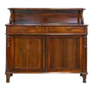 A Victorian rosewood chiffonier