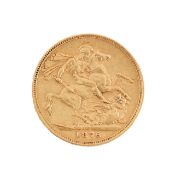 A Victorian 1876 gold full sovereign