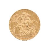 A Victorian 1900 gold full sovereign