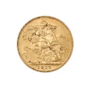 An Edward VII full sovereign