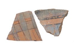 Two Egyptian pottery fragments