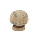 A Corinthian pottery aryballos