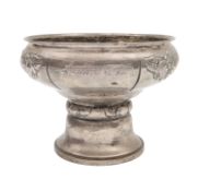 A Danish silver presentation bowl,