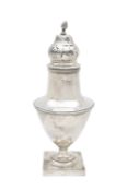 A George V silver sifter