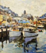 Keith Gardner R.C.A - Unframed Oil On Board, Unsigned. Approx. 33 x 30.5cms used unchecked