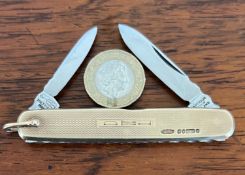 IBBERSON 9ct GOLD POCKET KNIFE