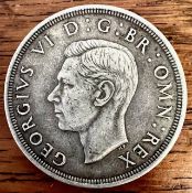 1937 CROWN IN FINE CONDITION, GEORGE VI, WEIGHT APPROX 29g