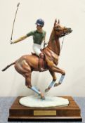 Royal Worcester Limited Edition Glazed & Unglazed Figure Group - His Royal Highness Prince Charles