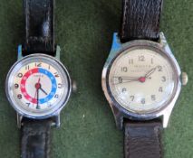 Invicta Incabloc wristwatch, plus Timex wristwatch Both in used condition, not tested for working