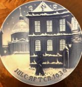 BING GRONDAHL 1936 CHRISTMAS PLATE