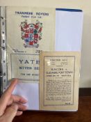 FIFTY-THREE FOOTBALL PROGRAMMES, ELLESMERE PORT MATCHES, 1947-64, AWAY GAMES, ALL GOOD CONDITION