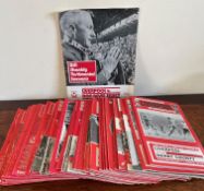 BILL SHANKLY TESTIMONIAL SOUVENIR PROGRAMME, ALSO FIFTY-SIX 1970s LIVERPOOL PROGRAMMES, TO BE VIEWED