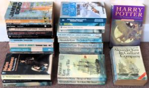 Large quantity of paperback volumes Inc. Hodder, Pan, Signet, etc all used and unchecked