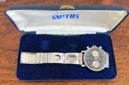 SMITHS VINTAGE INCABLOC GENTS WRISTWATCH, SWISS MADE