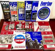 MIXED EVERTON/LIVERPOOL PROGRAMMES, 1970s