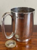 SILVER CHRISTENING CUP, 1912, WEIGHT APPROX 65.6g