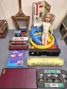 Sundry Lot Inc. Doll (A/F), Matchbox Superfast Track, Board Games Etc all used unchecked