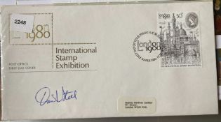 Former MSP David Steel signed London 1980 International Stamp Exhibition FDC. London 1980 Int. Stamp