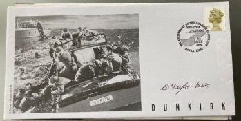 WW2 RAF C Taylor BEM signed 60th ann of Dunkirk Evacuation - Operation Dynamo 4 June 2000 Dover Kent
