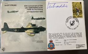 WW2 RAF Grp Capt T.G. Hamish Mahaddie signed RAF B28 40th ann of the Last Operational Sortie made by