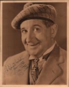 Will Fyffe signed vintage 10x8inch black and white photo.