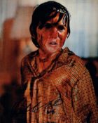 Poltergeist horror movie colour 8x10 photo signed by actor Oliver Robins as 'Robbie' in this cult