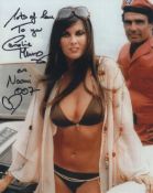 007 James Bond movie The Spy Who Loved Me 8x10 inch colour photo signed by actress Caroline Munro