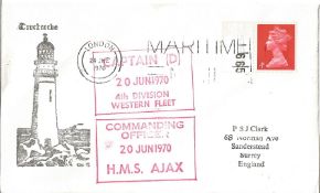 HMS Ajax cover.