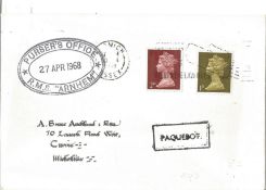 RMS Arnhem paquebot cover.