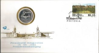 Presidential Inauguration FDC. Pretoria postmark.
