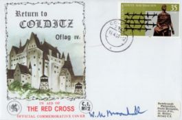 Colditz cover signed by Major General W.M ’tubby’ Broomhall who was at one time Senior British
