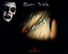 The Exorcist horror movie scene colour 8x10 inch photo signed by Eileen Dietz