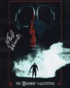 My Bloody Valentine horror movie colour 8x10 photo signed by horror movie director George Mihalka