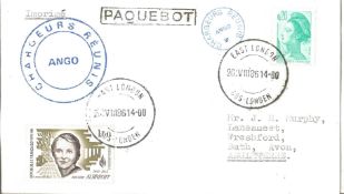 Paquebot cover.