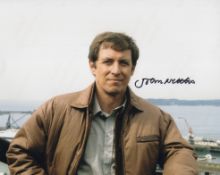 Bergerac, 1980's TV detective drama set in Jersey colour 8x10 photo signed by actor John Nettles