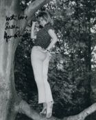 Susan Hampshire, British movie star and TV actress signed B&W 8x10 photo