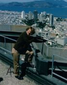 Dirty Harry colour moive scene 8x10 photo signed by actor Andrew Robinson who played opposite