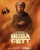 Star Wars The Book of Boba Fett colour 8x10 photo signed by actor David Pasquesi as The Majordomo
